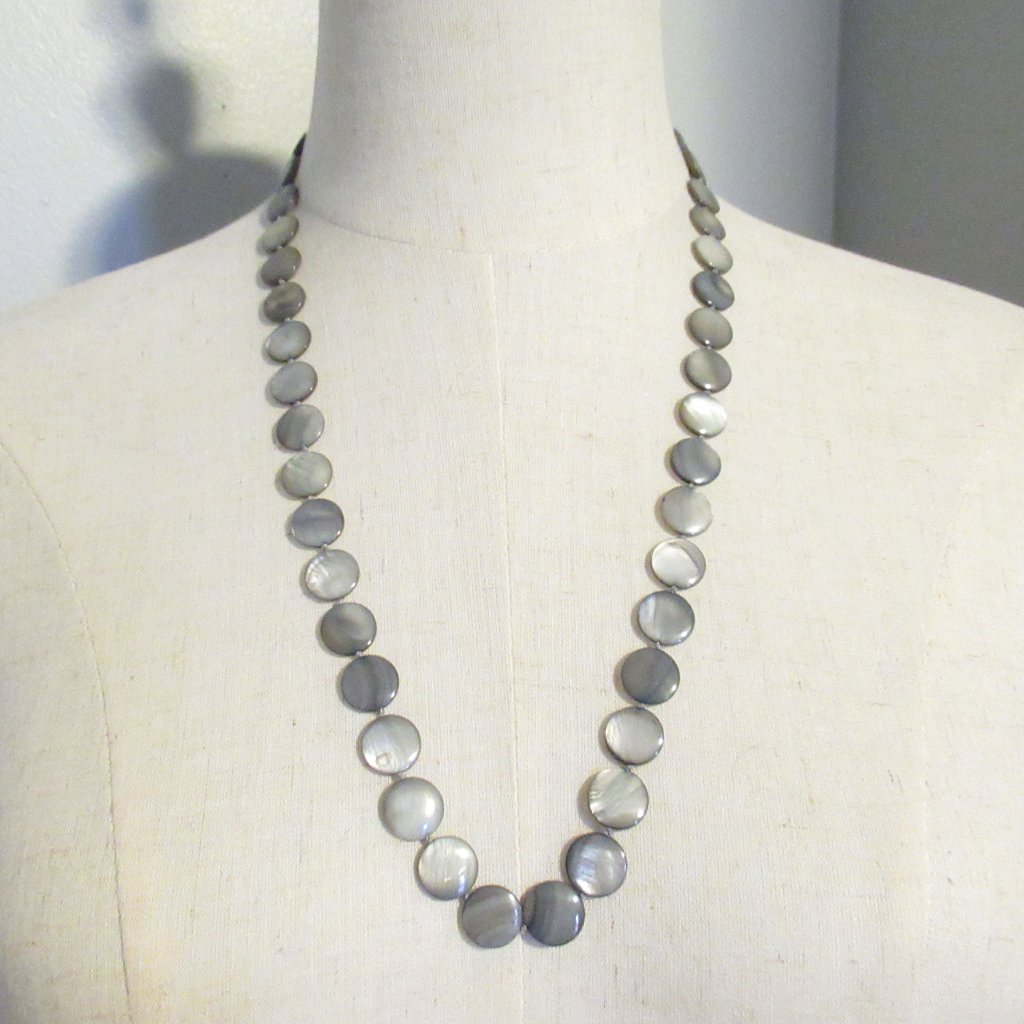 Hand Knotted Shell Necklace